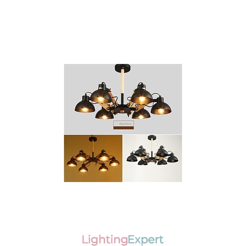 Chandelier Mini Style Modern Contemporary Metal