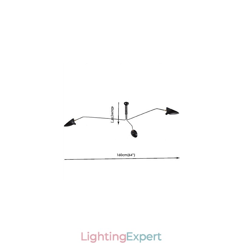 Modern Contemporary Painting Feature for Designers Metal Chandelier