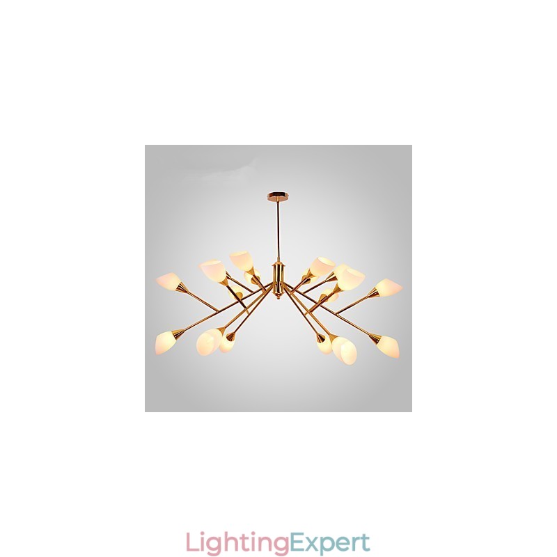 Nordic Simple Atmospheric Pastoral Chandelier Creative Lobby Chandelier Lamp