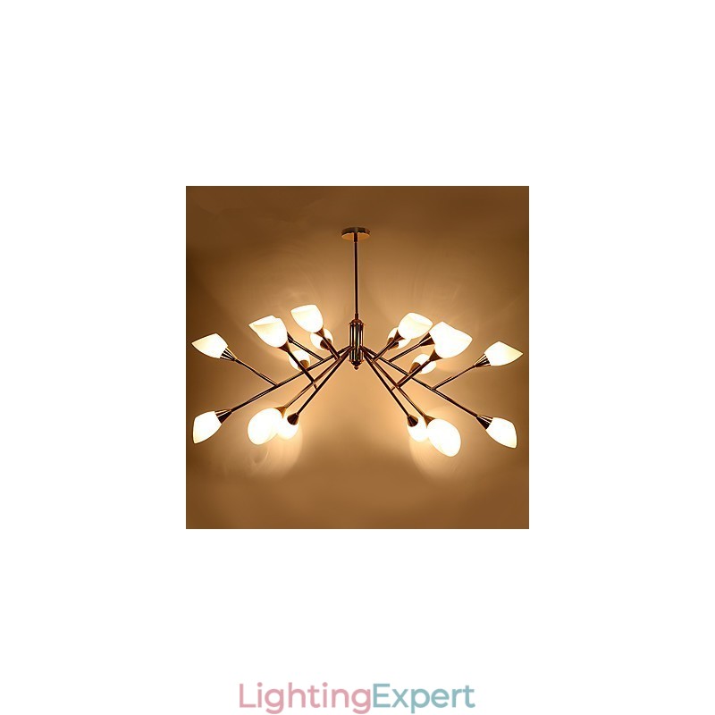 Nordic Simple Atmospheric Pastoral Chandelier Creative Lobby Chandelier Lamp