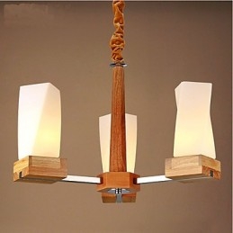 Simple Art lighting Solid wood Creative Iiving Ceiling lamp