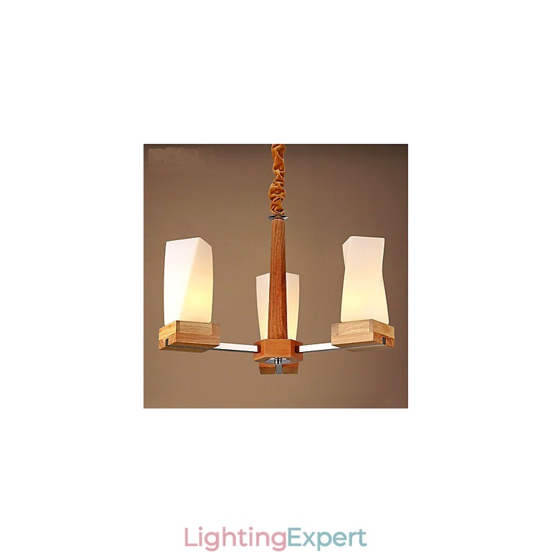 Simple Art lighting Solid wood Creative Iiving Ceiling lamp