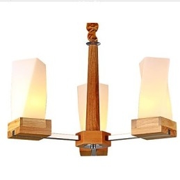 Simple Art lighting Solid wood Creative Iiving Ceiling lamp