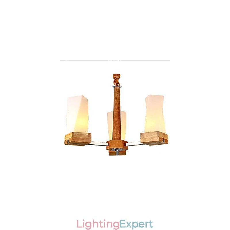 Simple Art lighting Solid wood Creative Iiving Ceiling lamp