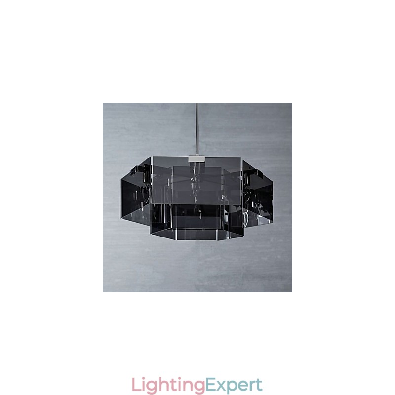 Rustic Lodge Painting Feature for Designers Metal Indoor 6 Bulbs Chandelier