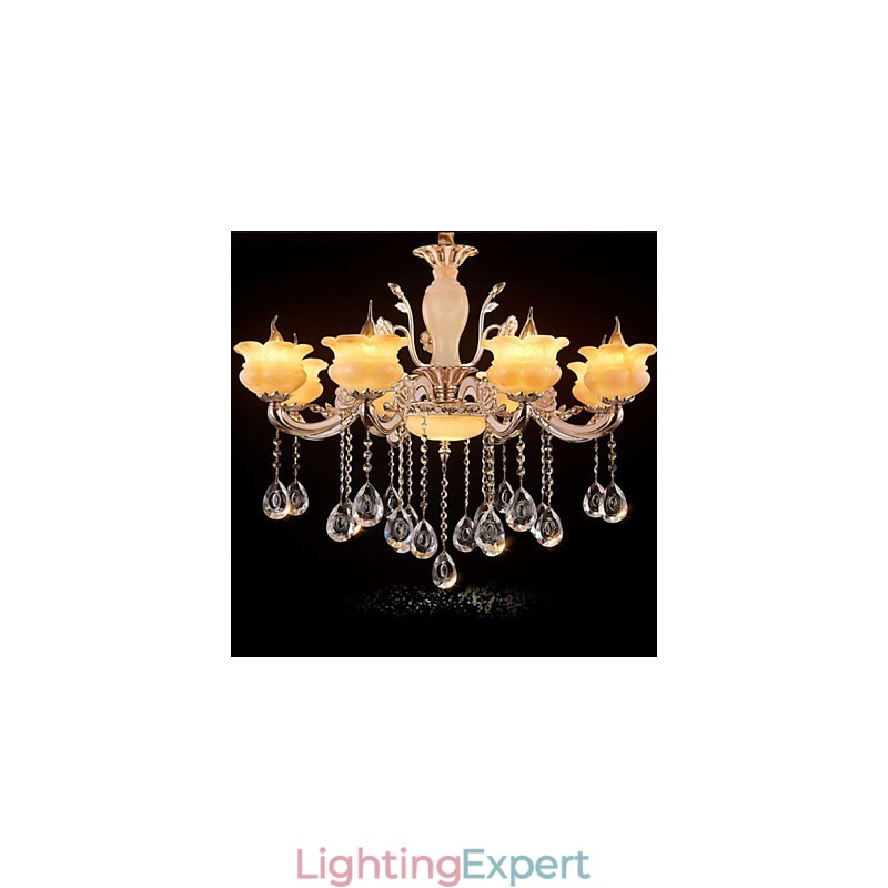 Jade Crystal Pendant lamp