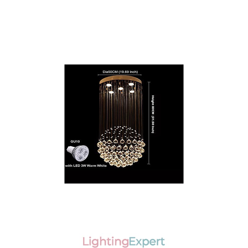 Modern Contemporary Traditional Classic Rustic Lodge Vintage Country Island Crystal Electroplated Metal Pendant Light