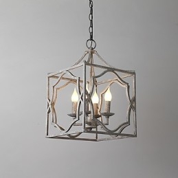 Vintage Metal Amercian Industrial Loft Painting Color European Chandelier Lamp the Indoor Decorate Pendant Lamp