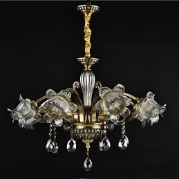 Rustic Lodge Painting Feature for Designers Metal Indoor Shops 2 Bulbs Chandelier