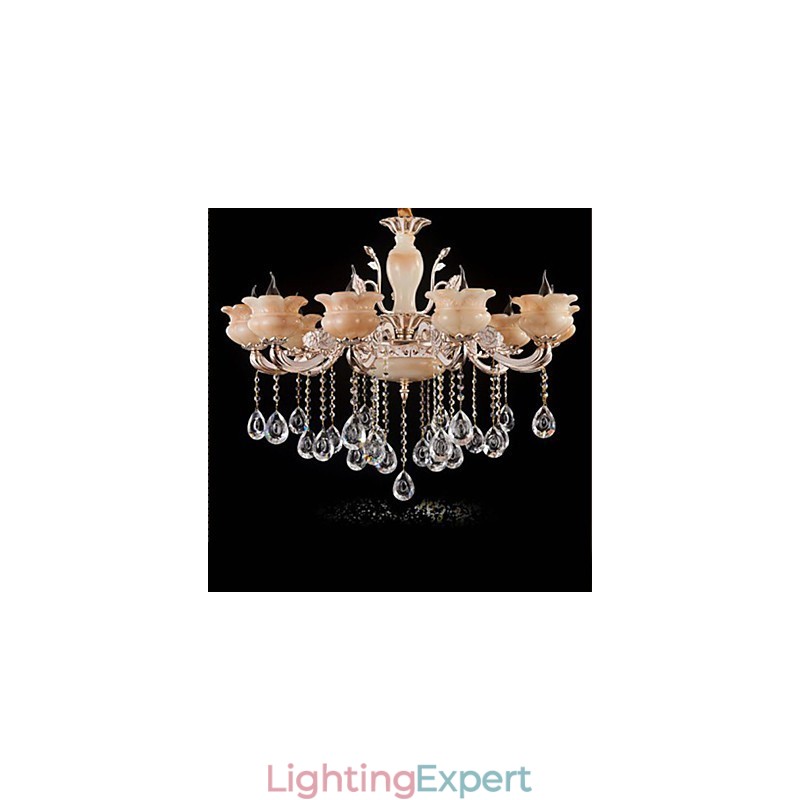 Jade Crystal Pendant lamp