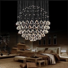 Modern Contemporary Traditional Classic Rustic Lodge Vintage Country Island Crystal Electroplated Metal Pendant Light