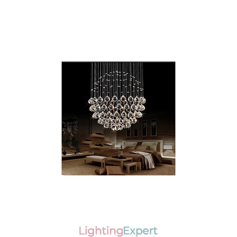 Modern Contemporary Traditional Classic Rustic Lodge Vintage Country Island Crystal Electroplated Metal Pendant Light