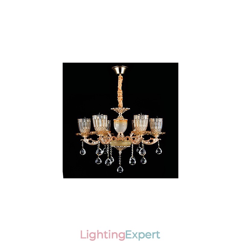 Modern Contemporary Traditional Classic Zinc Alloy Feature for Crystal Mini Style Metal Pendant Light