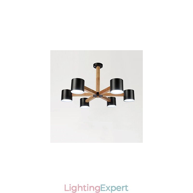 Vintage Painting Feature for Metal Chandelier