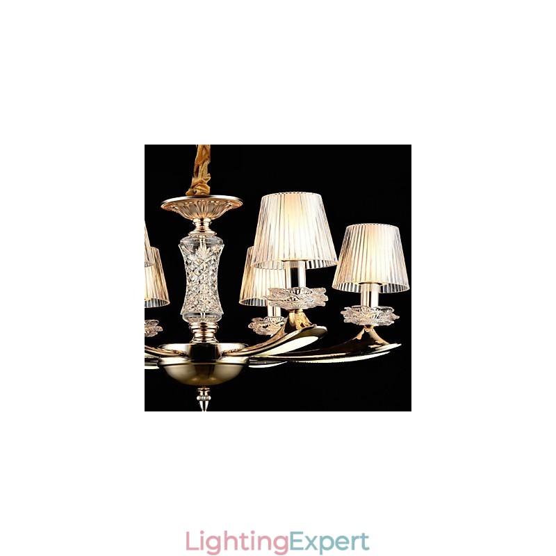 Modern Contemporary Traditional Classic Zinc Alloy Feature for Crystal Mini Style Metal Pendant Light