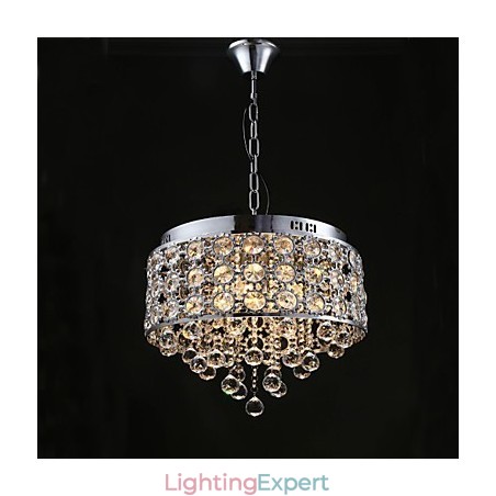 4 Lights Sunflower K9 Transparent Crystal Chandelier 4 Lights Sunflower K9 Transparent Crystal Chandelier