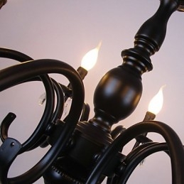 European Style Crystal Candle Lamp Lamp Clothing Shop Lamps And Lanterns Decoration Project Droplight