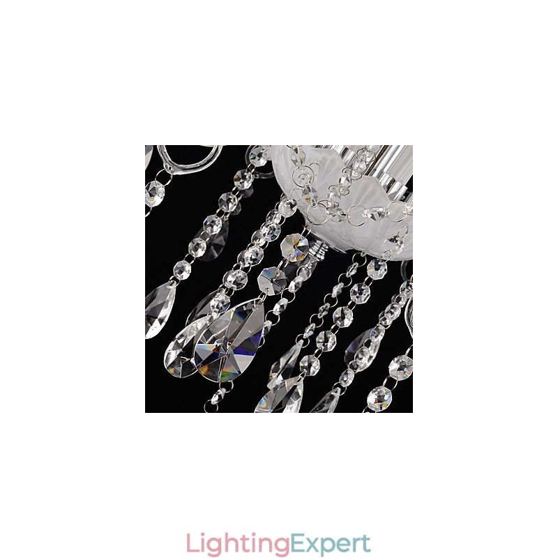 Modern Contemporary Traditional Classic Others Feature for Crystal Candle Style Glass Chandelier