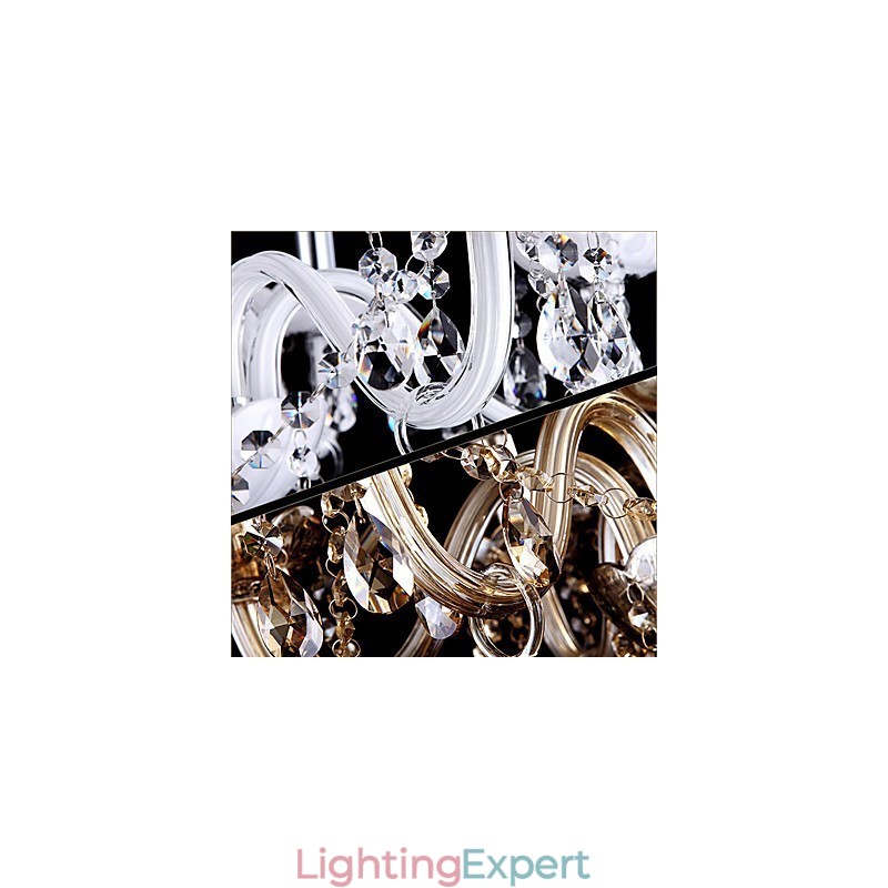 Modern Contemporary Traditional Classic Others Feature for Crystal Candle Style Glass Chandelier
