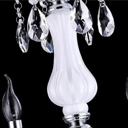 Modern Contemporary Traditional Classic Others Feature for Crystal Candle Style Glass Chandelier