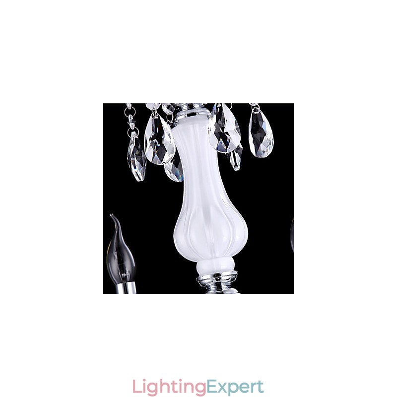 Modern Contemporary Traditional Classic Others Feature for Crystal Candle Style Glass Chandelier