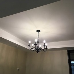 Artistic Chic & Modern Others Feature for Candle Style Metal Indoors 6 Bulbs Chandelier