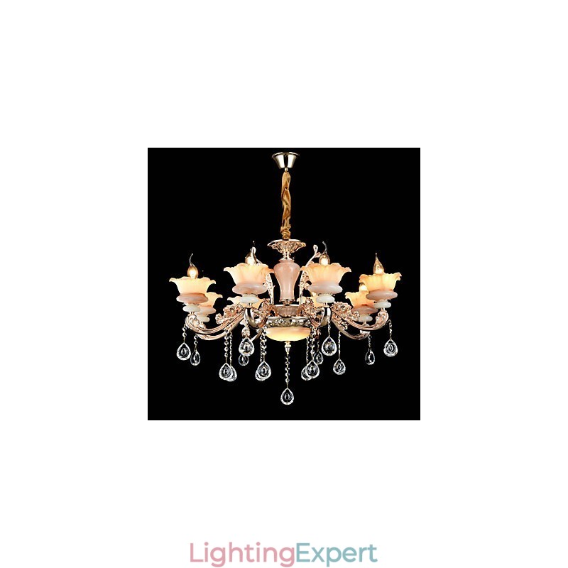 Modern Contemporary Traditional Classic Zinc Alloy Feature for Crystal Mini Style Metal Pendant Light