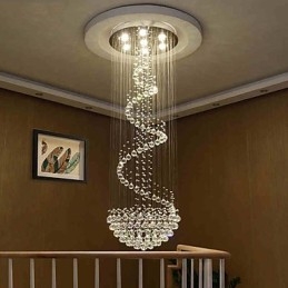Modern Crystal Ceiling Chandelier Lights Indoor Pendant Lamp Deco Lighting Fixtures
