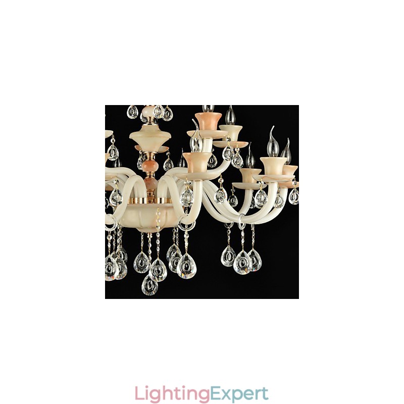 Modern Contemporary Traditional Classic Electroplated Feature for Crystal Mini Style MetalDining Chandelier