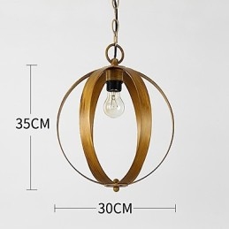 Loft Metal Amercian Industrial Style Painting Color European Chandelier Lamp the Indoor Decorate Pendant Lamp