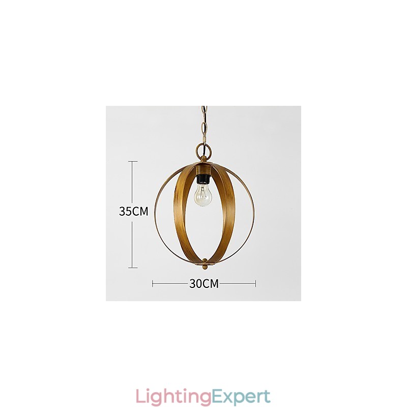 Loft Metal Amercian Industrial Style Painting Color European Chandelier Lamp the Indoor Decorate Pendant Lamp