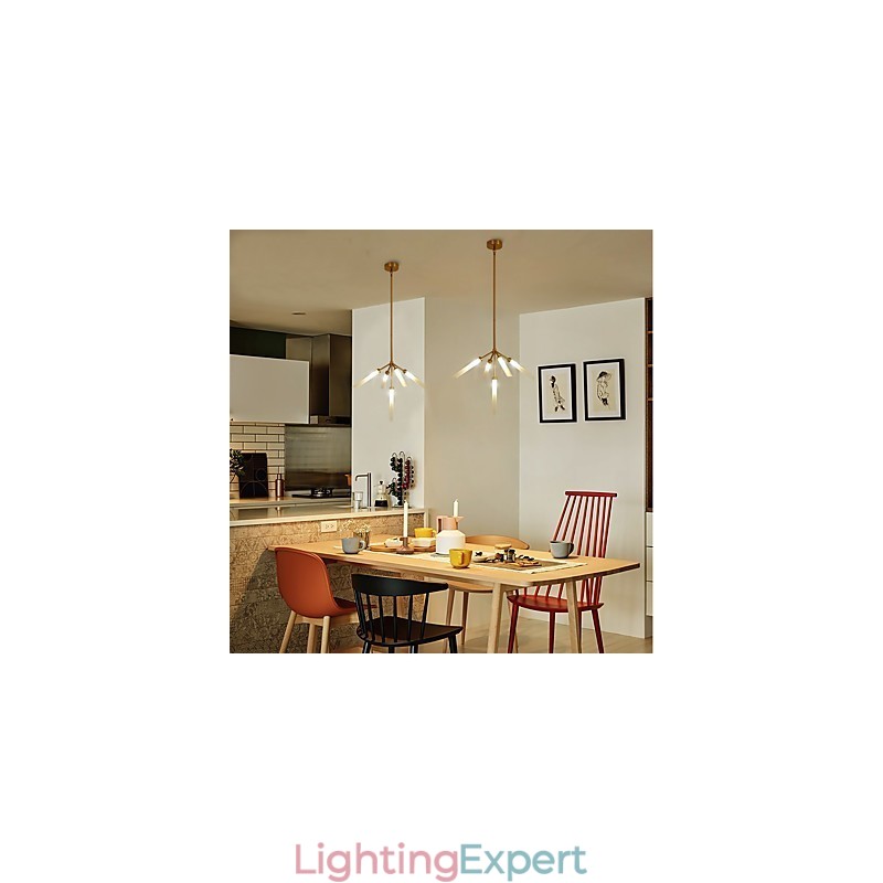 5 Light Mini Style Personalized Modern Contemporary Chandelier