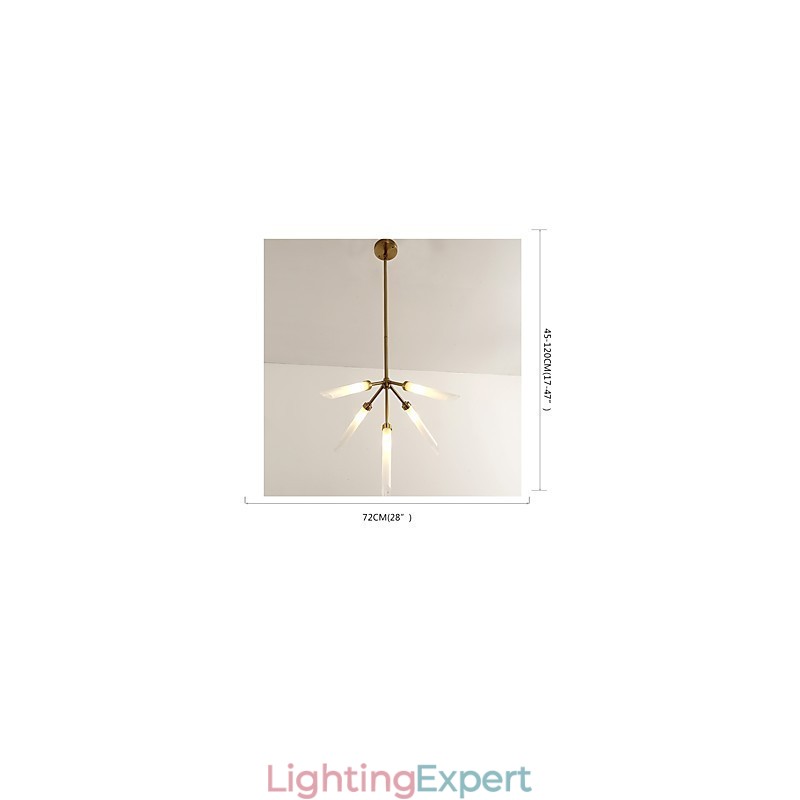 5 Light Mini Style Personalized Modern Contemporary Chandelier