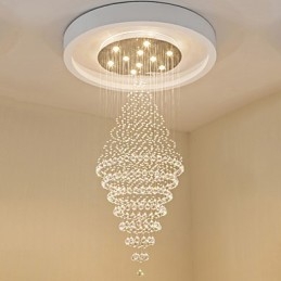 Contemporary Crystal Ceiling Pendant Light Modern Chandelier Home Hanging Lighting Chandelier Lamps Fixtures