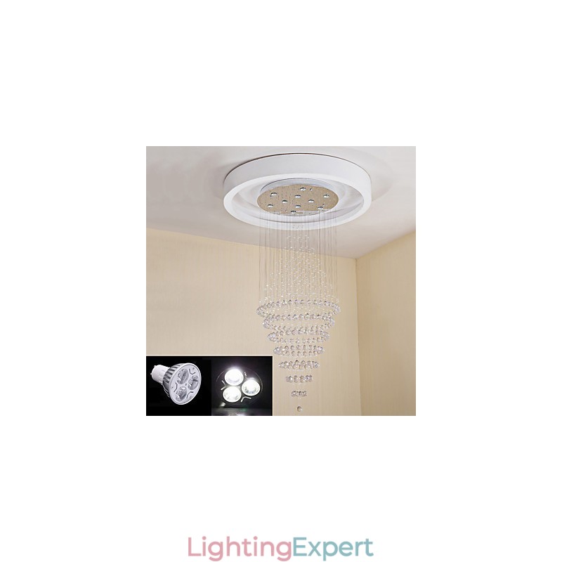 Contemporary Crystal Ceiling Pendant Light Modern Chandelier Home Hanging Lighting Chandelier Lamps Fixtures