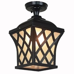 Rural Lamp American Garden Patio Door Outdoor Waterproof Grape Droplight