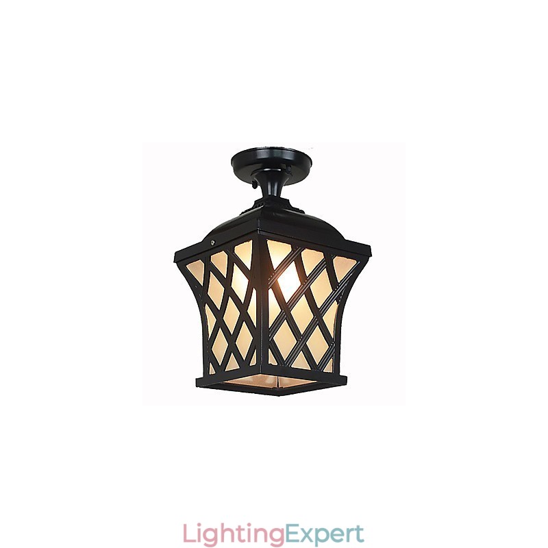 Rural Lamp American Garden Patio Door Outdoor Waterproof Grape Droplight
