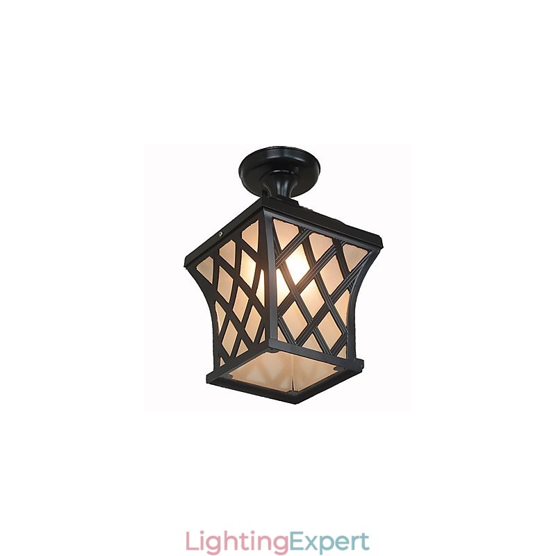 Rural Lamp American Garden Patio Door Outdoor Waterproof Grape Droplight