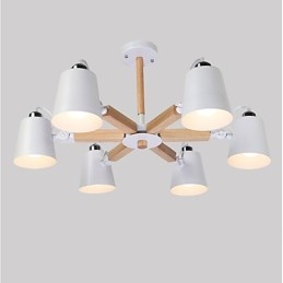 Vintage Painting Feature for Metal Chandelier