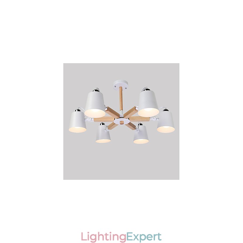 Vintage Painting Feature for Metal Chandelier
