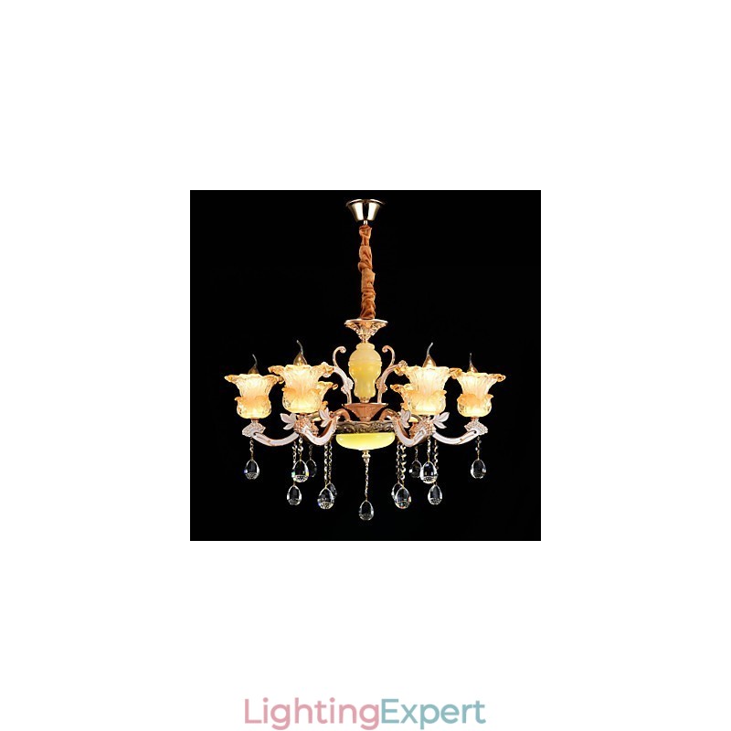 Modern Contemporary Traditional Classic Zinc Alloy Feature for Crystal Mini Style Metal Pendant Light