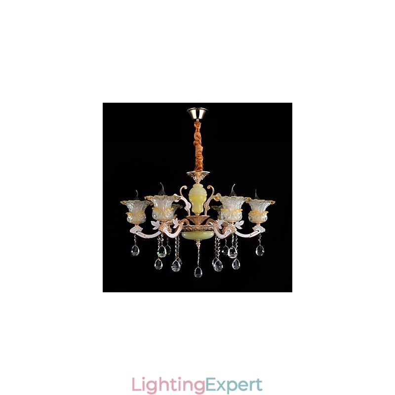 Modern Contemporary Traditional Classic Zinc Alloy Feature for Crystal Mini Style Metal Pendant Light