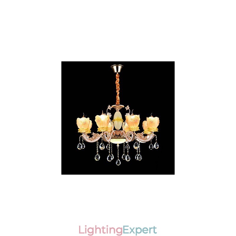 Modern Contemporary Traditional Classic Zinc Alloy Feature for Crystal Mini Style Metal Pendant Light