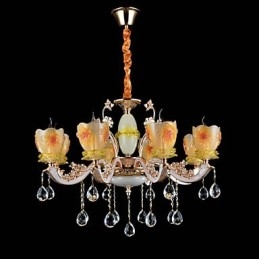 Modern Contemporary Traditional Classic Zinc Alloy Feature for Crystal Mini Style Metal Pendant Light