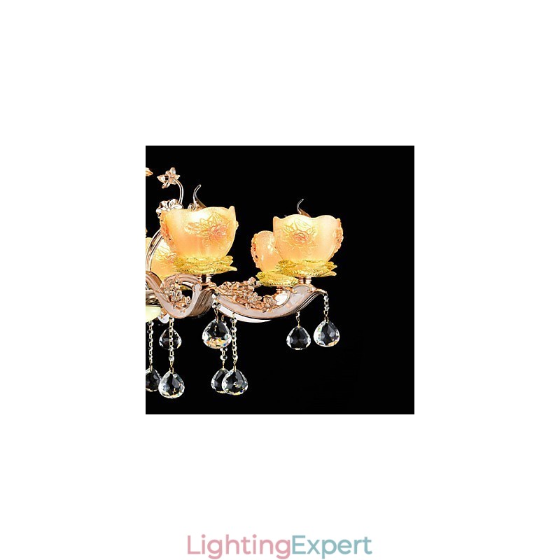 Modern Contemporary Traditional Classic Zinc Alloy Feature for Crystal Mini Style Metal Pendant Light