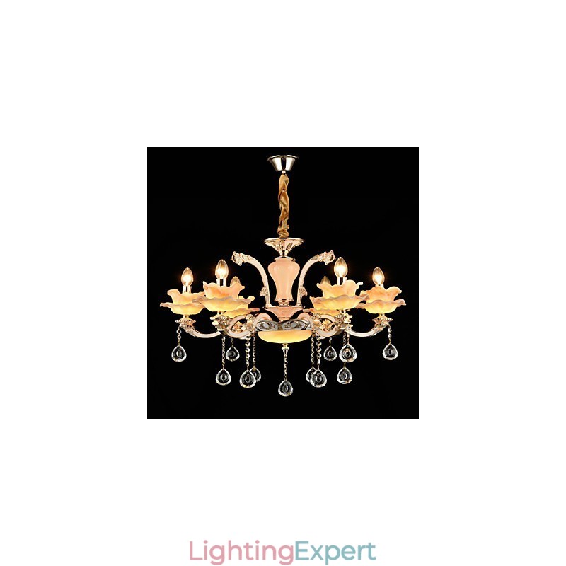 Modern Contemporary Traditional Classic Zinc Alloy Feature for Crystal Mini Style Metal Pendant Light