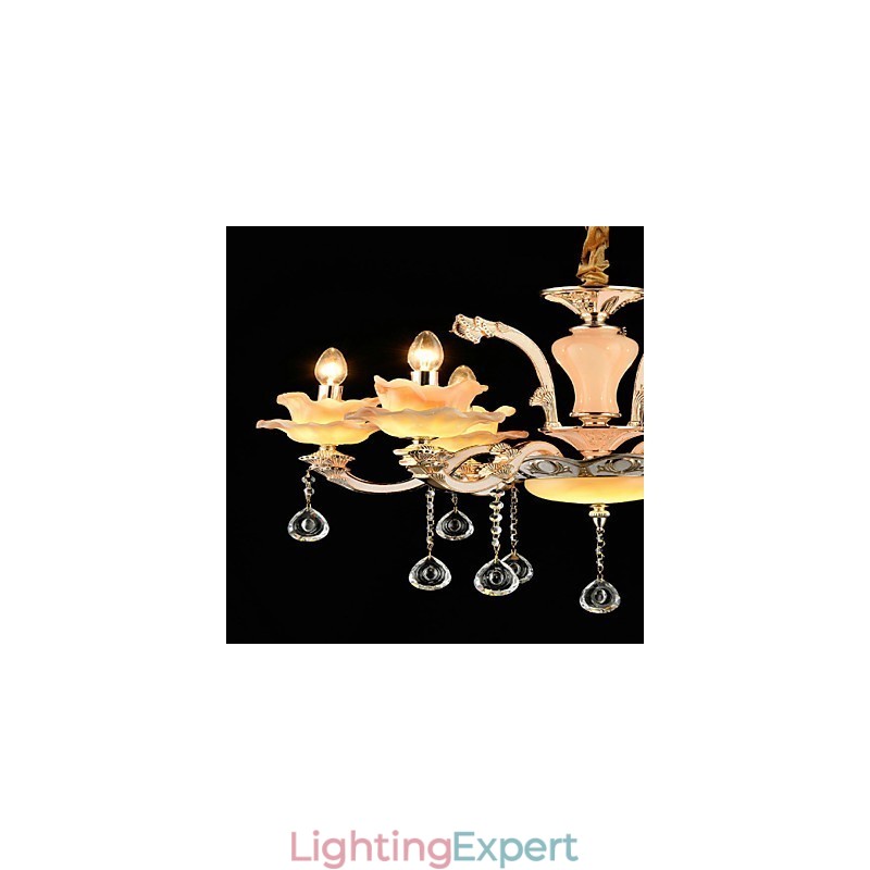 Modern Contemporary Traditional Classic Zinc Alloy Feature for Crystal Mini Style Metal Pendant Light
