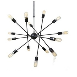 Rustic Lodge Painting Feature for Designers Metal Indoor Shops 2 Bulbs Chandelier