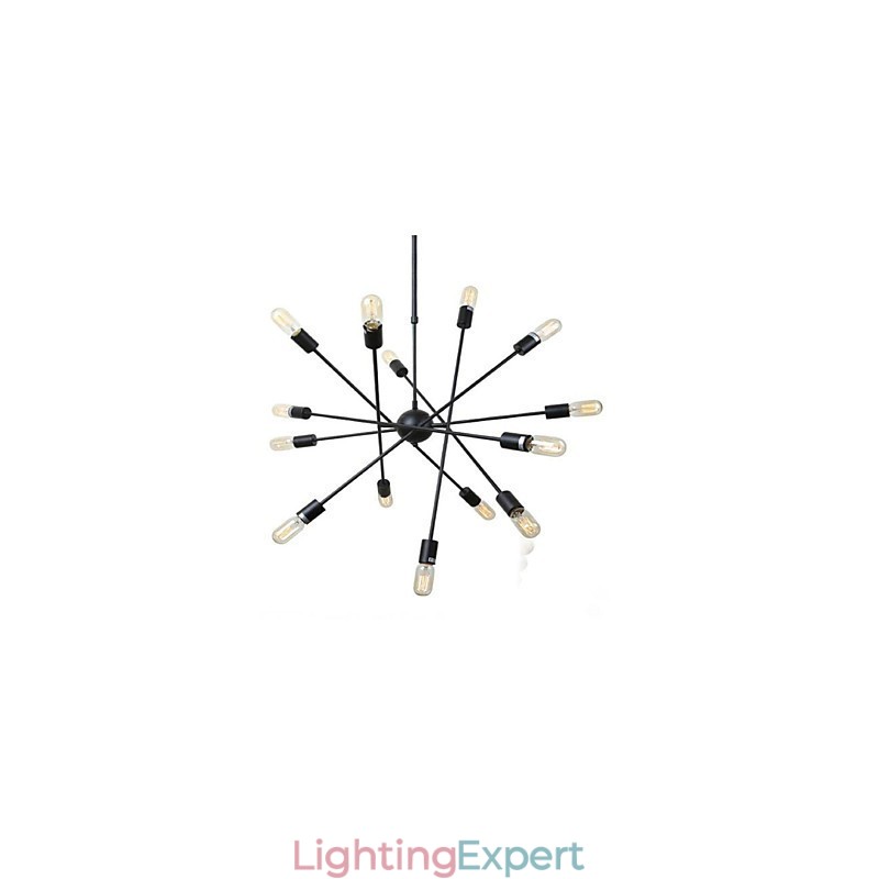Rustic Lodge Painting Feature for Designers Metal Indoor Shops 2 Bulbs Chandelier