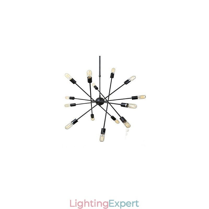 Rustic Lodge Painting Feature for Designers Metal Indoor Shops 2 Bulbs Chandelier